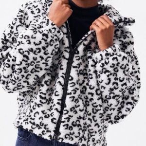pacsun cheetah print coat!